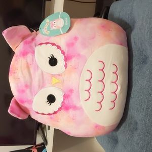 16 inch Squishmallow Pink Owl Olalla